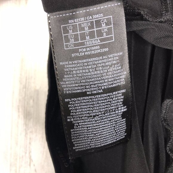 Guess Black Lattice front Jumpsuit Size Medium - Picture 4 of 4